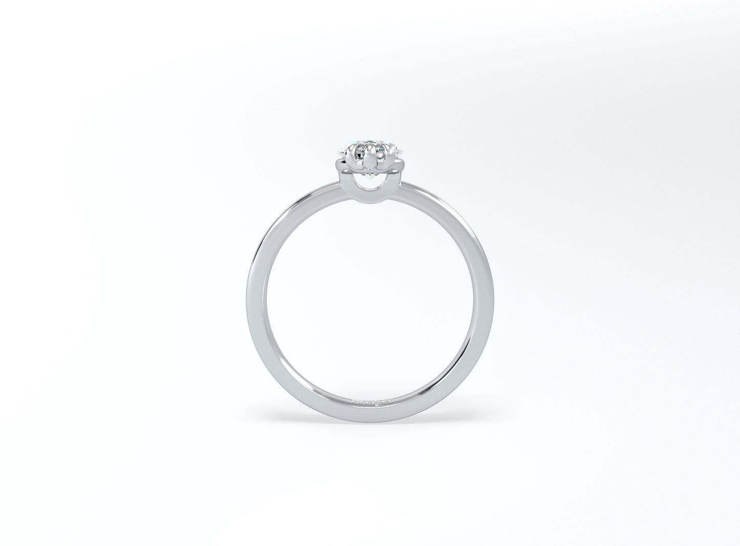 Marquise Solitaire Ring - Platinum - Bodega