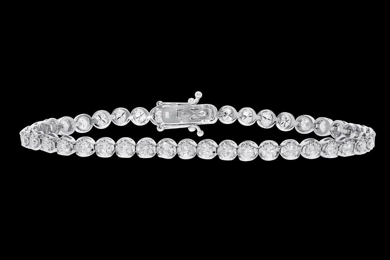 Miracle Set Platinum Tennis Bracelet - Bodega