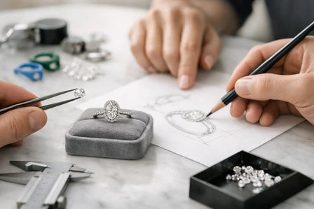 The Custom Engagement Ring Design Process