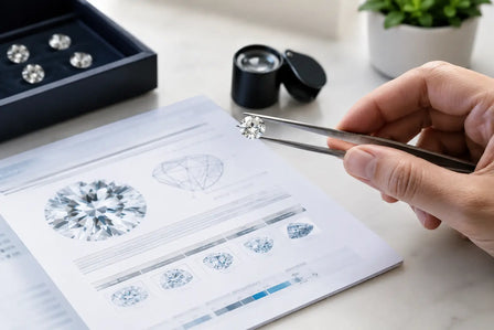 Lab Diamond Grading Report Review Made Clear