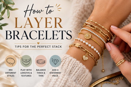 How to Layer Bracelets