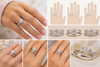How to Wear an Engagement Ring and Wedding Band Together