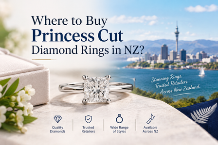 Where to Buy Princess Cut Diamond Rings in NZ