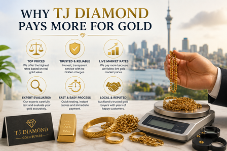 Why TJ Diamond Pays More for Gold 
