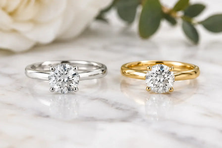 Platinum Gold Comparison for Engagement Rings