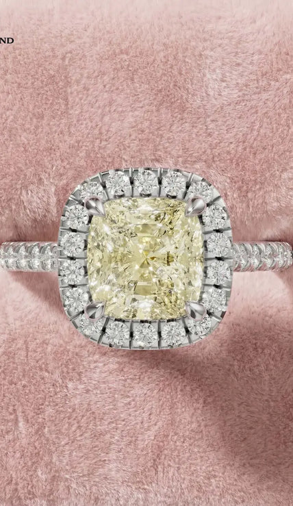 Yellow Diamond Ring