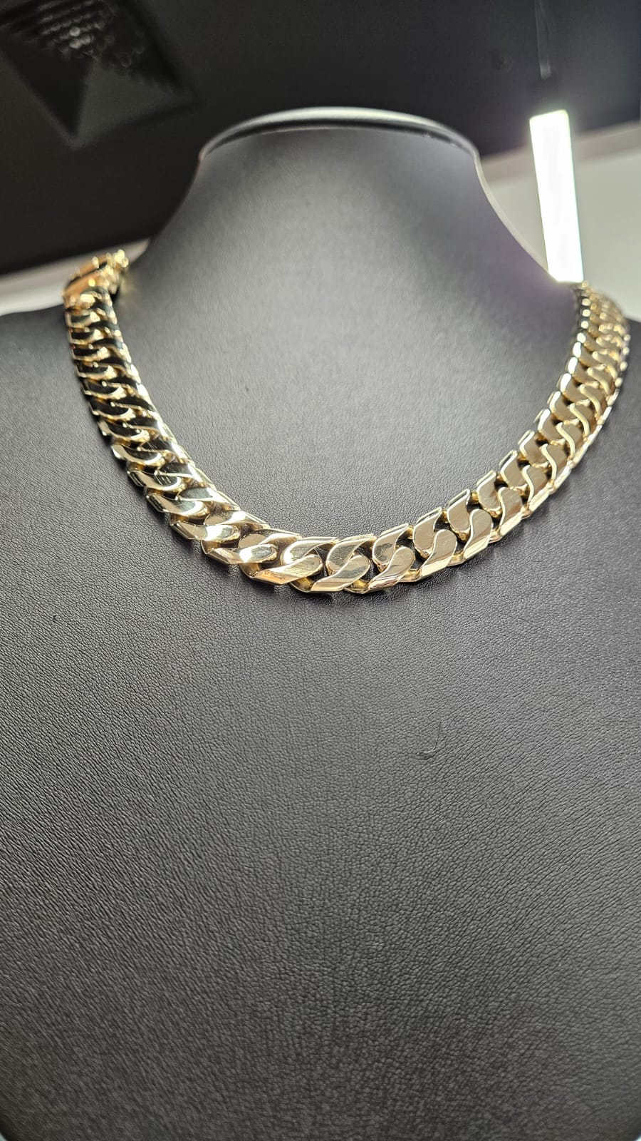 100g Cuban Link 10kt Gold Chain NZD15000