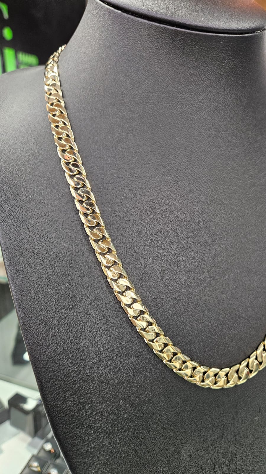 100g Cuban Link 10kt Gold Chain NZD9900