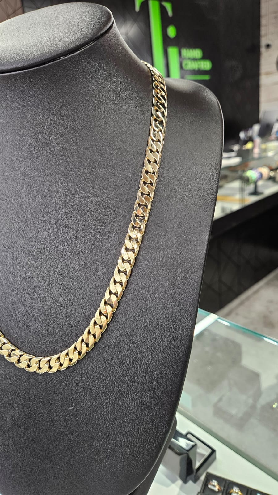 100g Cuban Link 10kt Gold Chain NZD15000