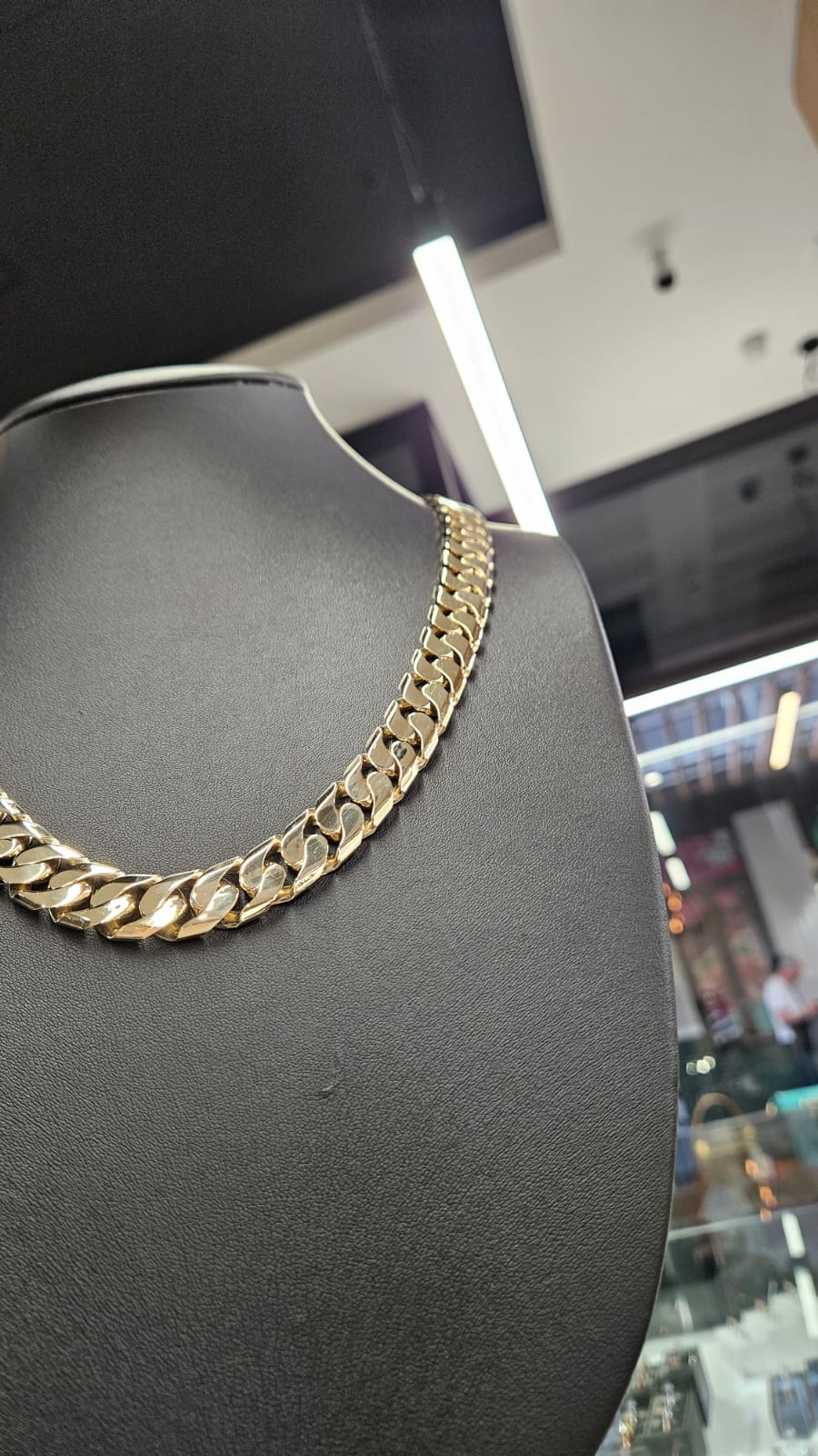 100g Cuban Link 10kt Gold Chain NZD15000