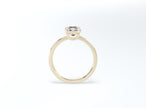 Cushion Cut Solitaire Ring - Yellow Gold - Bodega