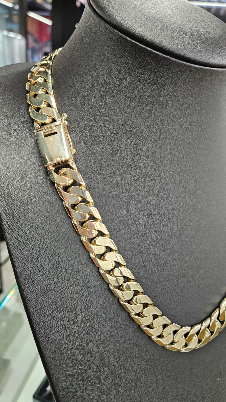 100g Cuban Link 10kt Gold Chain NZD15000