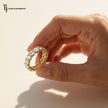 Lab-Grown Diamond Full Eternity Ring – 18kt Yellow Gold