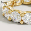 Lab-Grown Diamond Full Eternity Ring – 18kt Yellow Gold