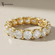 Lab-Grown Diamond Full Eternity Ring – 18kt Yellow Gold