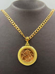 Custom Gold Sovereign Pendant