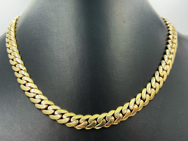 Gold Chain Miami Link 200g 10kt  NZD30000
