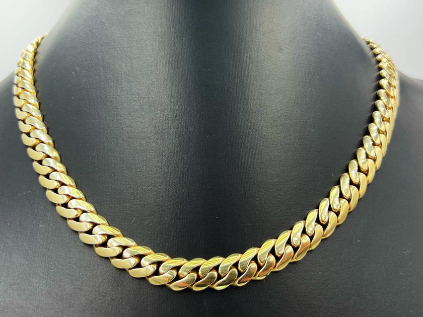 Cadena de oro Miami Link 200g 10kt NZD30000