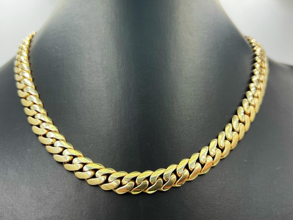 Gold Chain Miami Link 200g 10kt  NZD21500