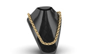 Designer Oval Belcher Link Necklace