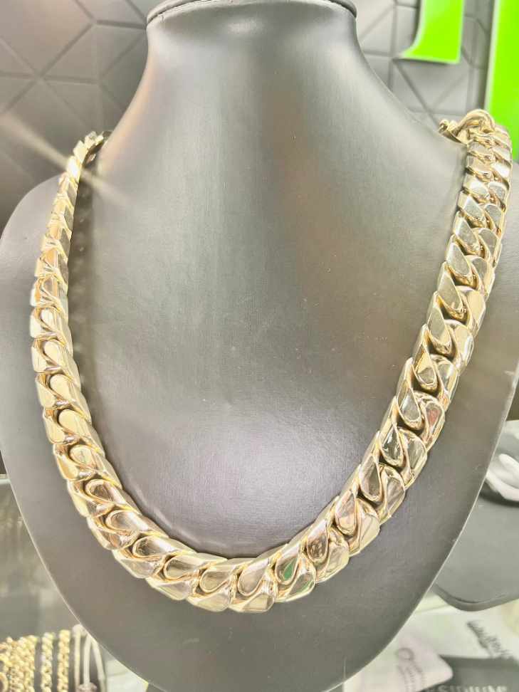 Cadenas de pedido personalizadas 150 NZD/g 75 USD/g