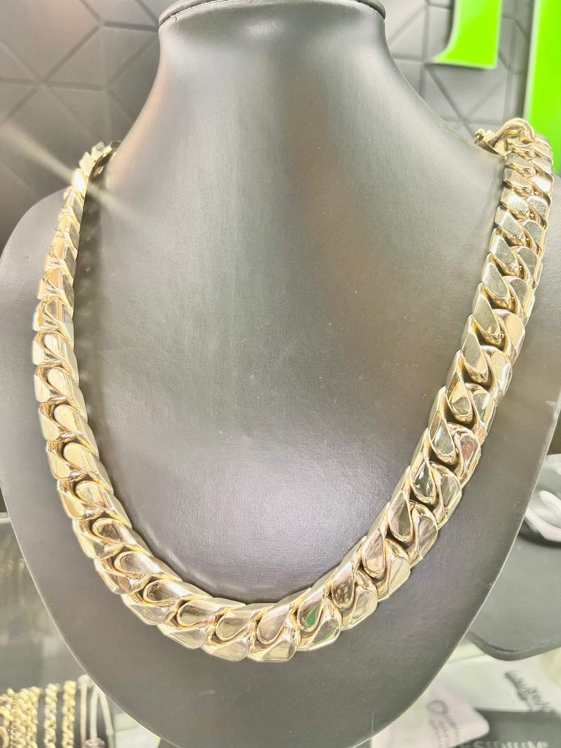 Cadenas de pedido personalizadas 150 NZD/g 75 USD/g