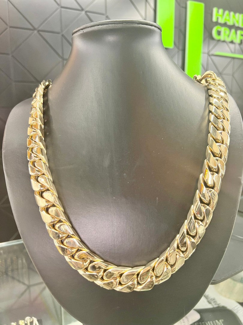 Cadenas de pedido personalizadas 150 NZD/g 75 USD/g