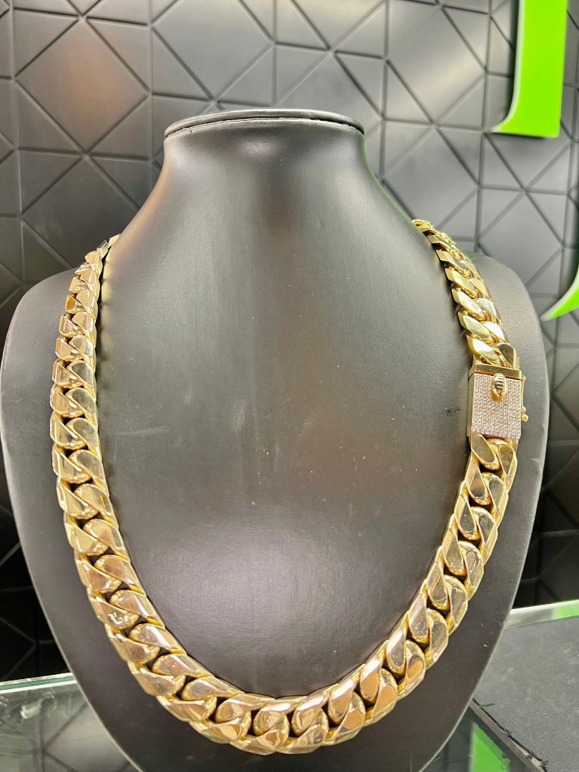 Cadenas de pedido personalizadas 150 NZD/g 75 USD/g