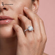 4 Claw Round Brilliant Solitaire Ring - Platinum