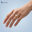 4 Claw Round Brilliant Solitaire Ring - Yellow Gold