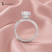 4 Claw Round Brilliant Solitaire Ring - Platinum