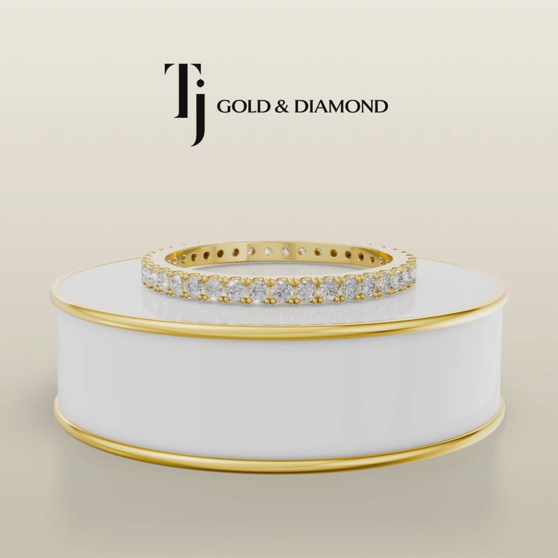 Scallop Setting Full Eternity Band Video