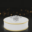 360-degree rotating view of a 1.5 carat round brilliant cut diamond solitaire engagement ring in an 18kt white gold 4 claw setting by TJ Diamond