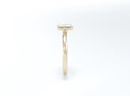 Radiant Cut Solitaire Ring - Yellow Gold - Bodega