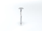 #2 Bezel Set Emerald Cut Diamond Ring - Platinum - Bodega