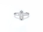 Marquise Solitaire Ring - Platinum - Bodega