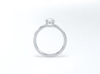 Radiant Cut Solitaire Ring - Platinum - Bodega
