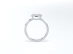 Radiant Cut Bezel Ring - Platinum - Bodega