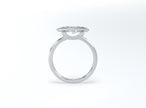 Bezel Set Marquise Diamond Ring - Platinum - Bodega