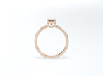 Oval Solitaire Ring - Rose Gold - Bodega