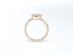 Radiant Cut Bezel Ring - Rose Gold - Bodega