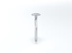 Bezel Set Oval Diamond Ring - Platinum - Bodega