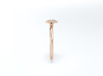 Radiant Cut Bezel Ring - Rose Gold - Bodega