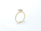 Radiant Cut Solitaire Ring - Rose Gold - Bodega