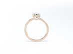 4 Prong Round Brilliant Solitaire Ring - Rose Gold - Bodega