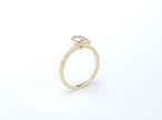 Marquise Solitaire Ring - Yellow Gold - Bodega