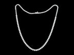 Round Brilliant Tennis Necklace - Bodega