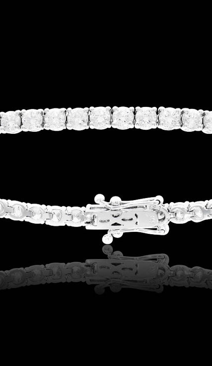 Platinum Tennis Bracelet - Bodega