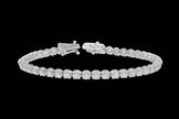 Miracle Set Platinum Tennis Bracelet - Bodega