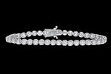 Miracle Set Platinum Tennis Bracelet - Bodega